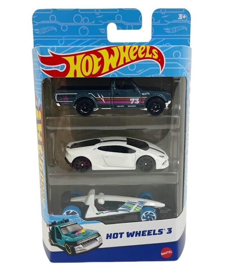 Hot Wheels 3-Car Pack (Styles May Vary) K5904 thumbnail