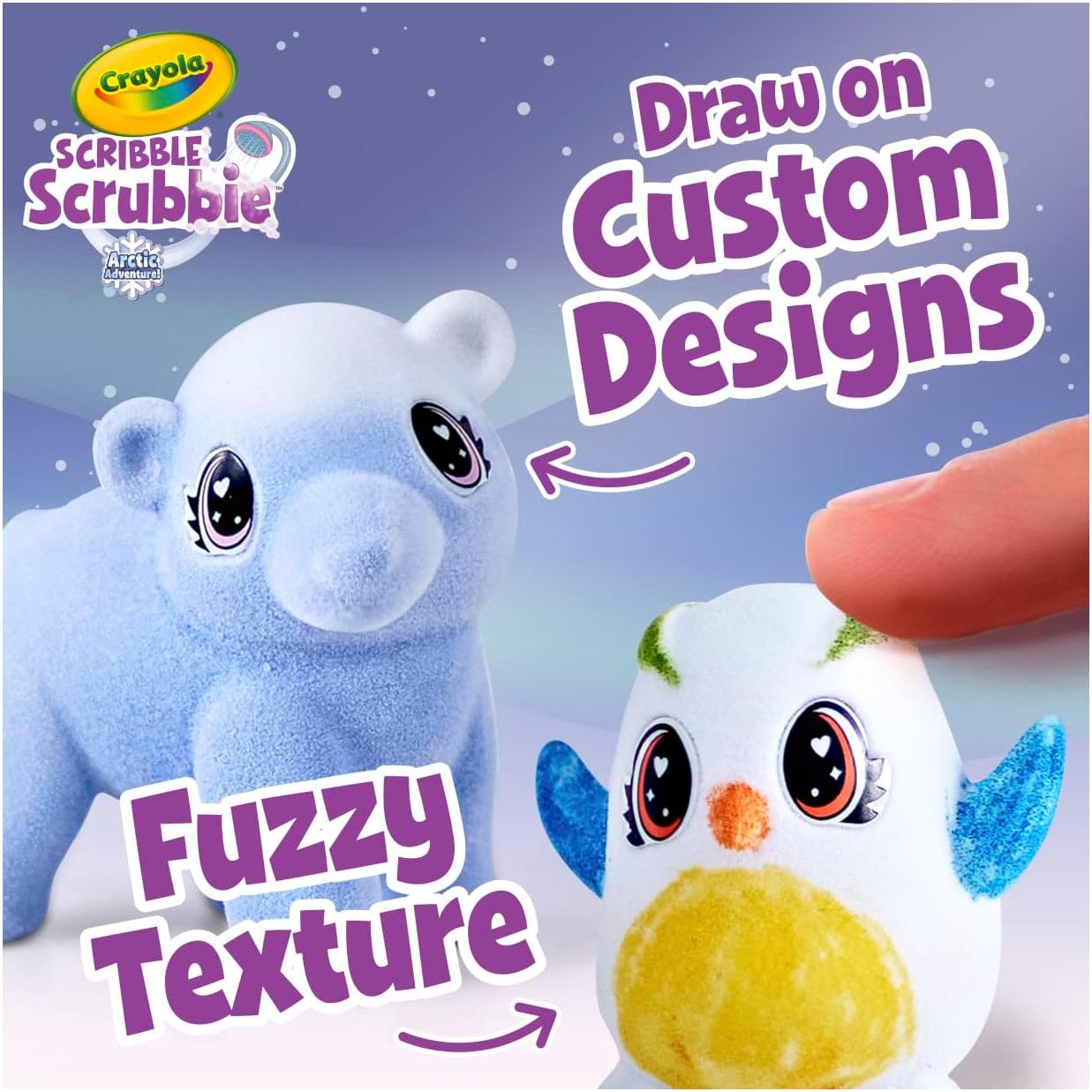 Crayola Scribble Scrubbie Pets Arctic Snow Explorer 74-7479 thumbnail
