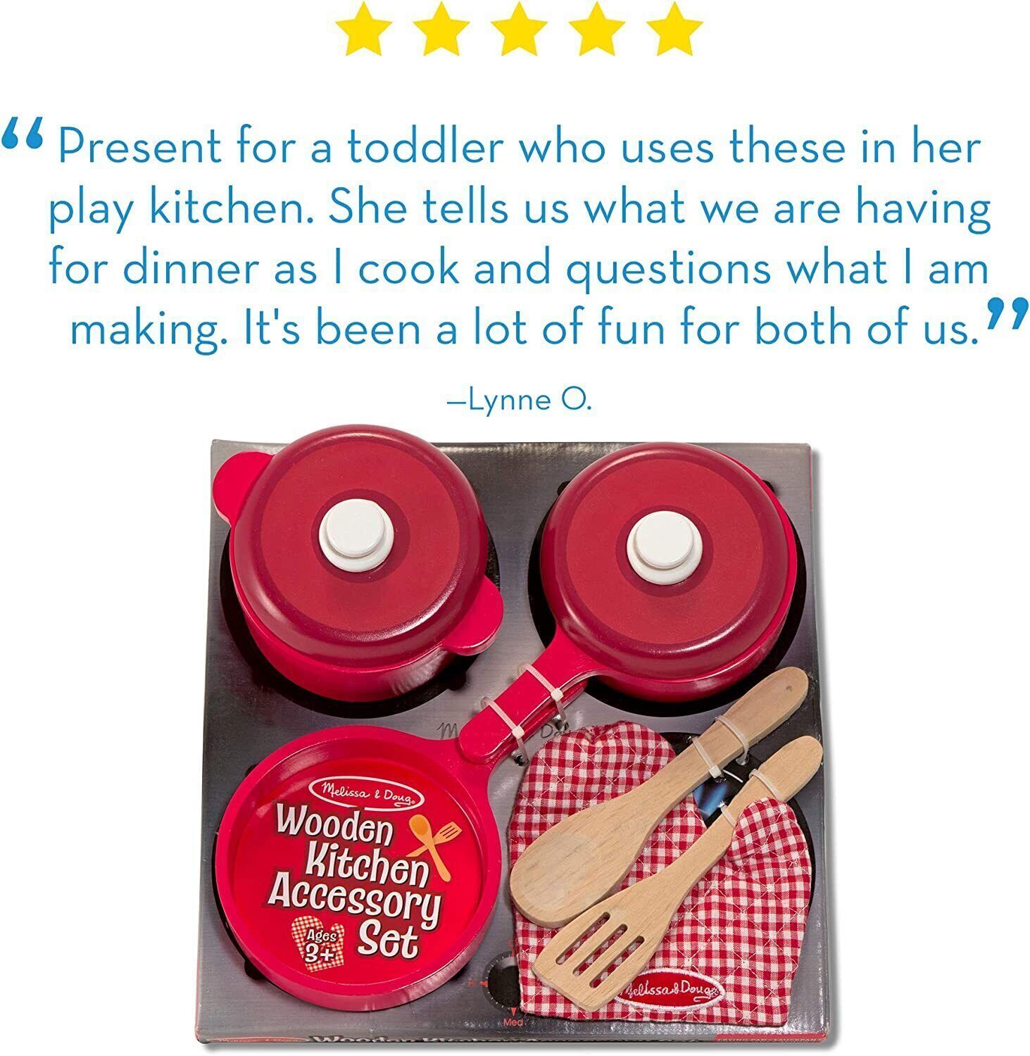Melissa & Doug Deluxe Kitchen Accessory Set MD-2610 thumbnail