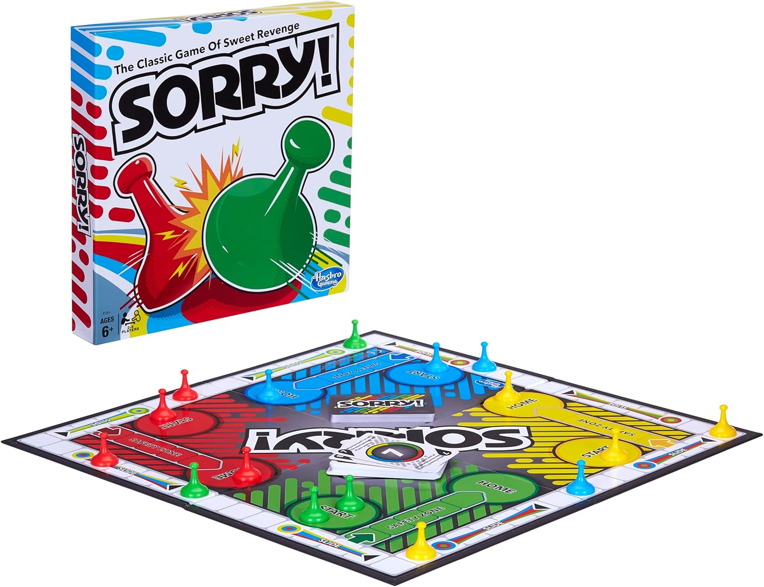 Hasbro Gaming Sorry! Game Of Sweet Revenge A5065 thumbnail