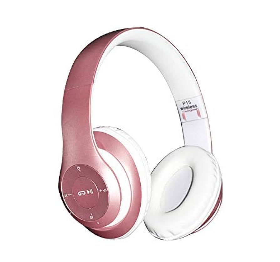 Wireless Bluetooth Headphones Foldable P15 PINK P15/PP thumbnail