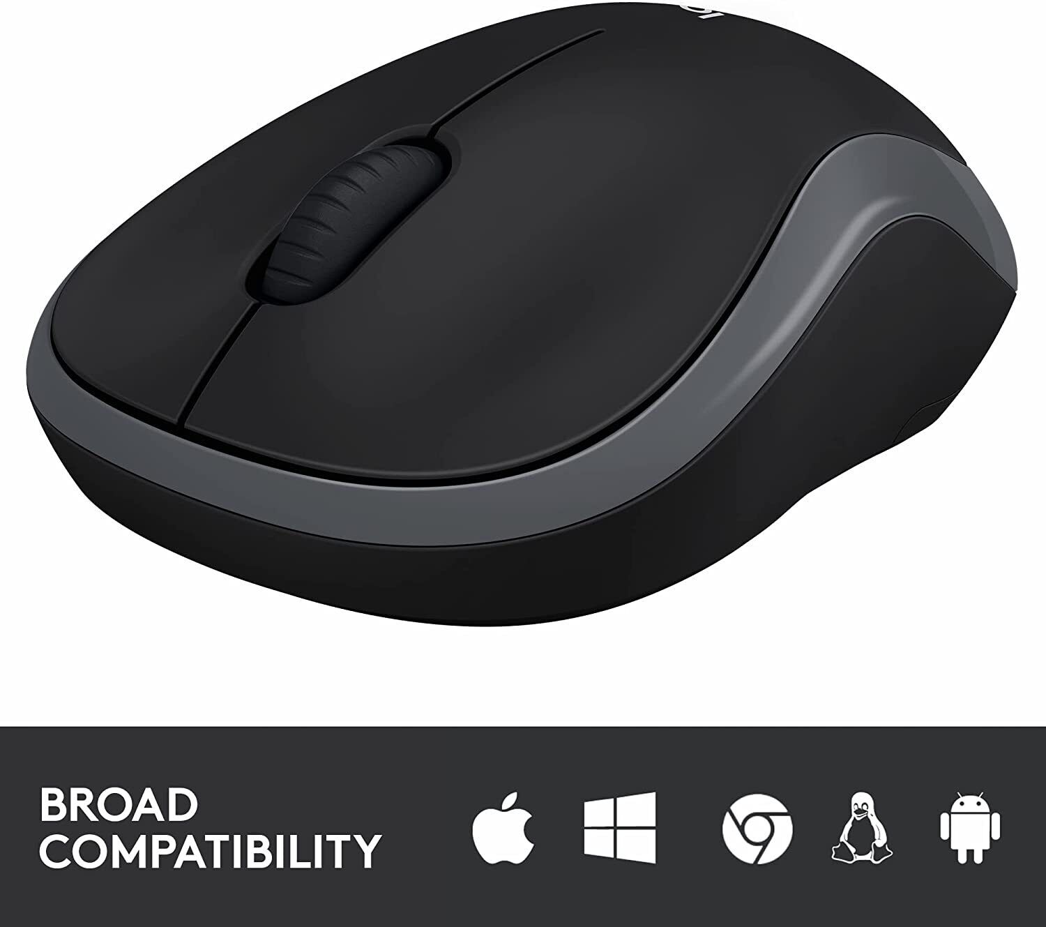 Logitech M185 Wireless Mouse Grey 910-002225 thumbnail