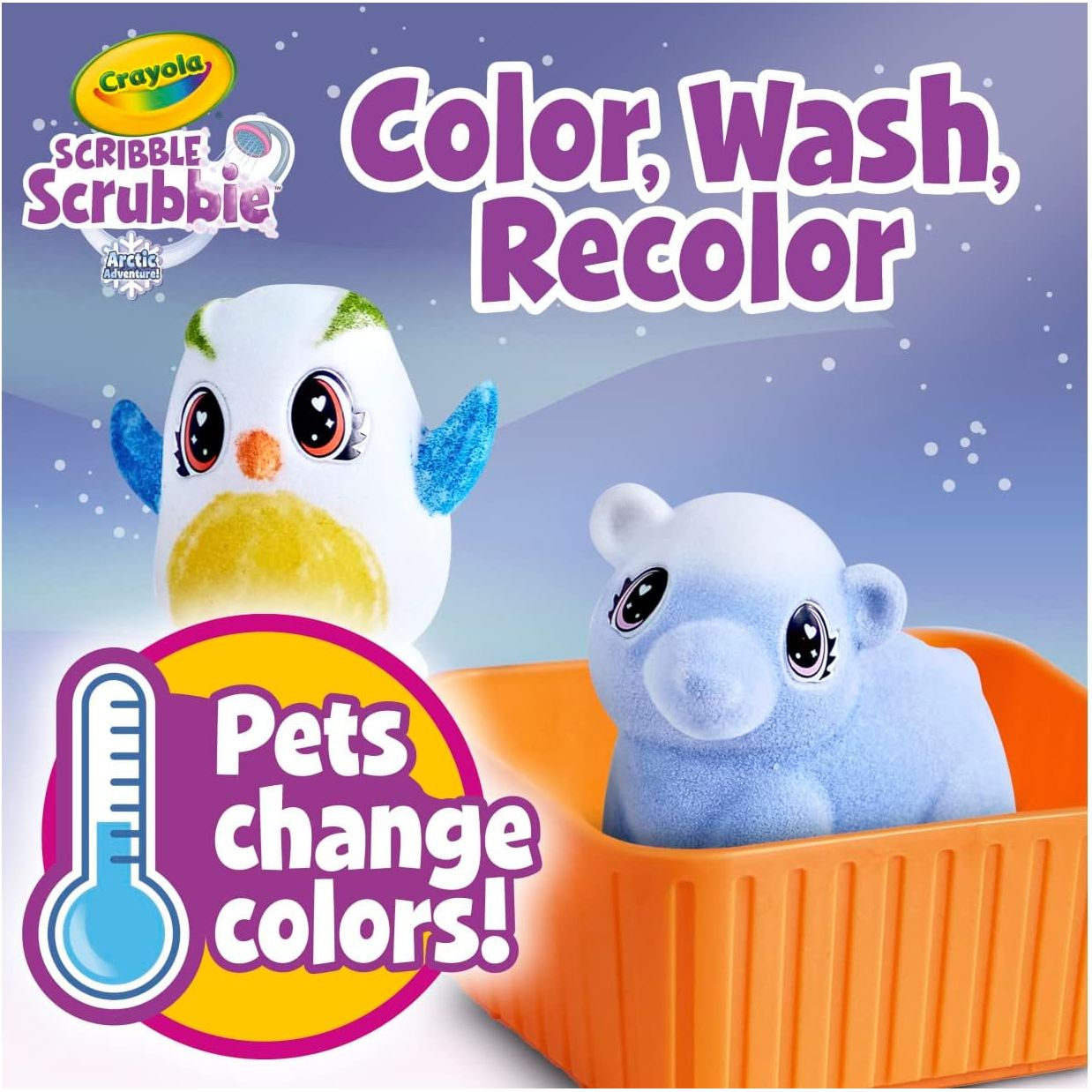Crayola Scribble Scrubbie Pets Arctic Snow Explorer 74-7479 thumbnail