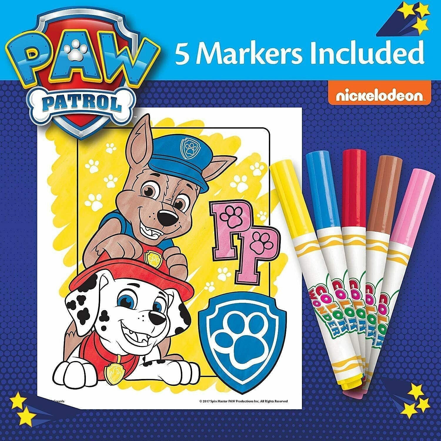 Crayola Paw Patrol Rescue Color Wonder 75-7111 thumbnail