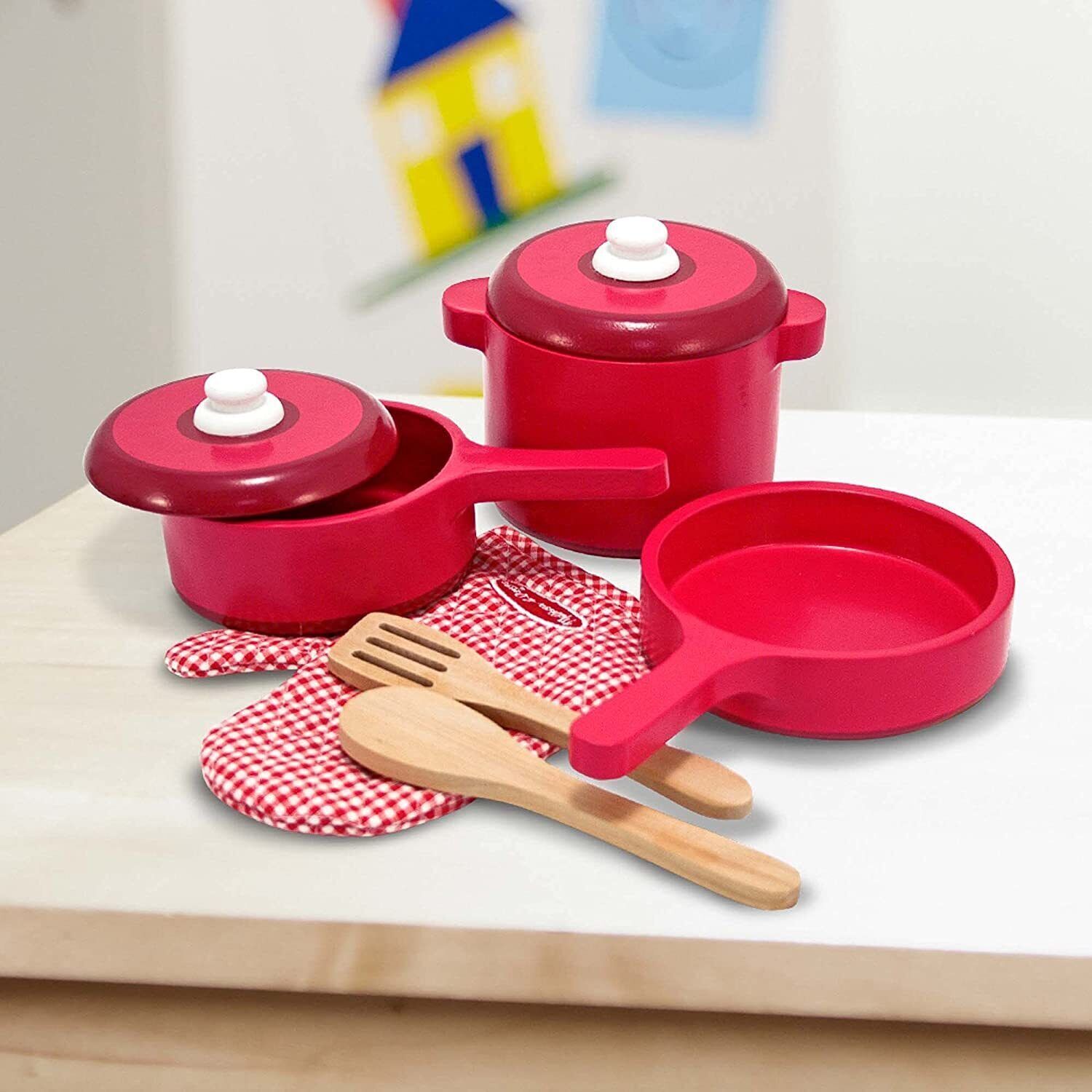 Melissa & Doug Deluxe Kitchen Accessory Set MD-2610 thumbnail