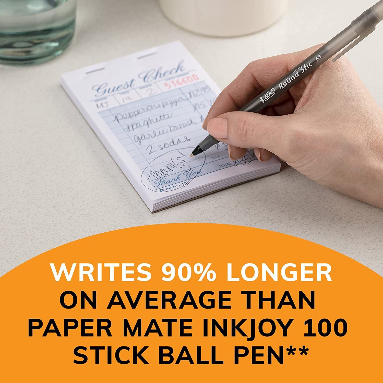 BIC Pens Pack Of 36 Pens  BIC-PAN-BLACK thumbnail