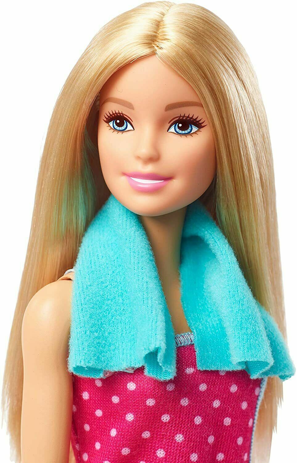 Barbie Doll Shower Playset & Bath Accessories FXG51 thumbnail