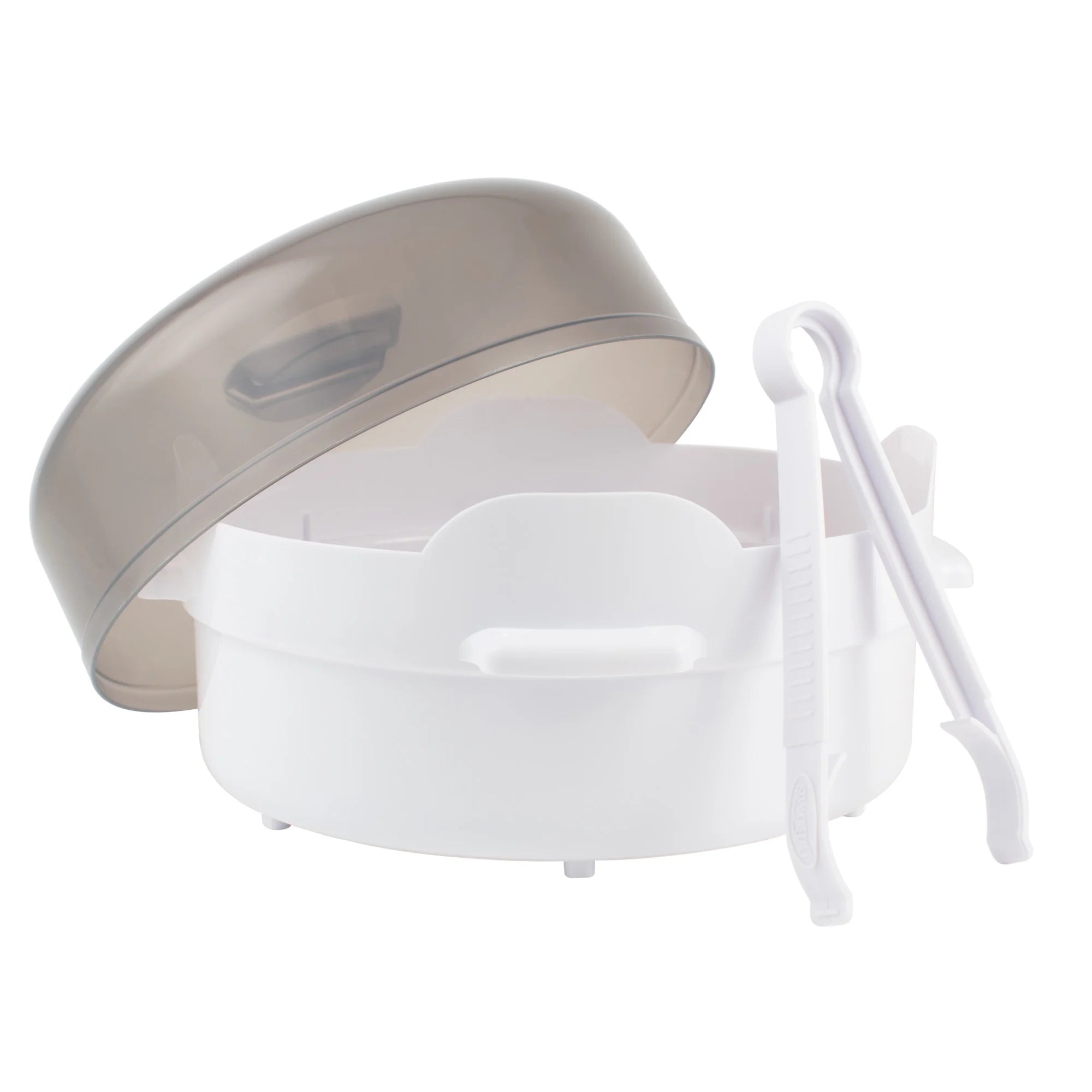 Microwave Steam Sterilizer, Quickly Sterilize Baby Bottles, Pacifiers, Breast Pump Parts, & Accessories, Travel-Friendly, BPA Free, 1 Pack thumbnail
