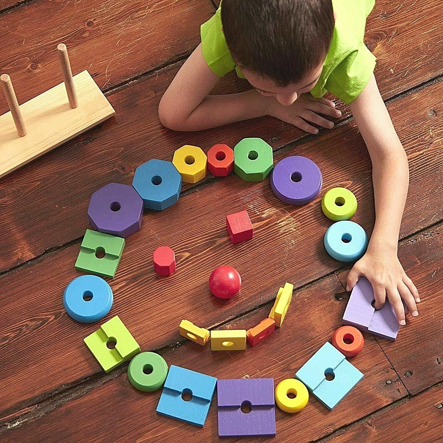 Melissa & Doug Geometric Stacker MD-567 thumbnail