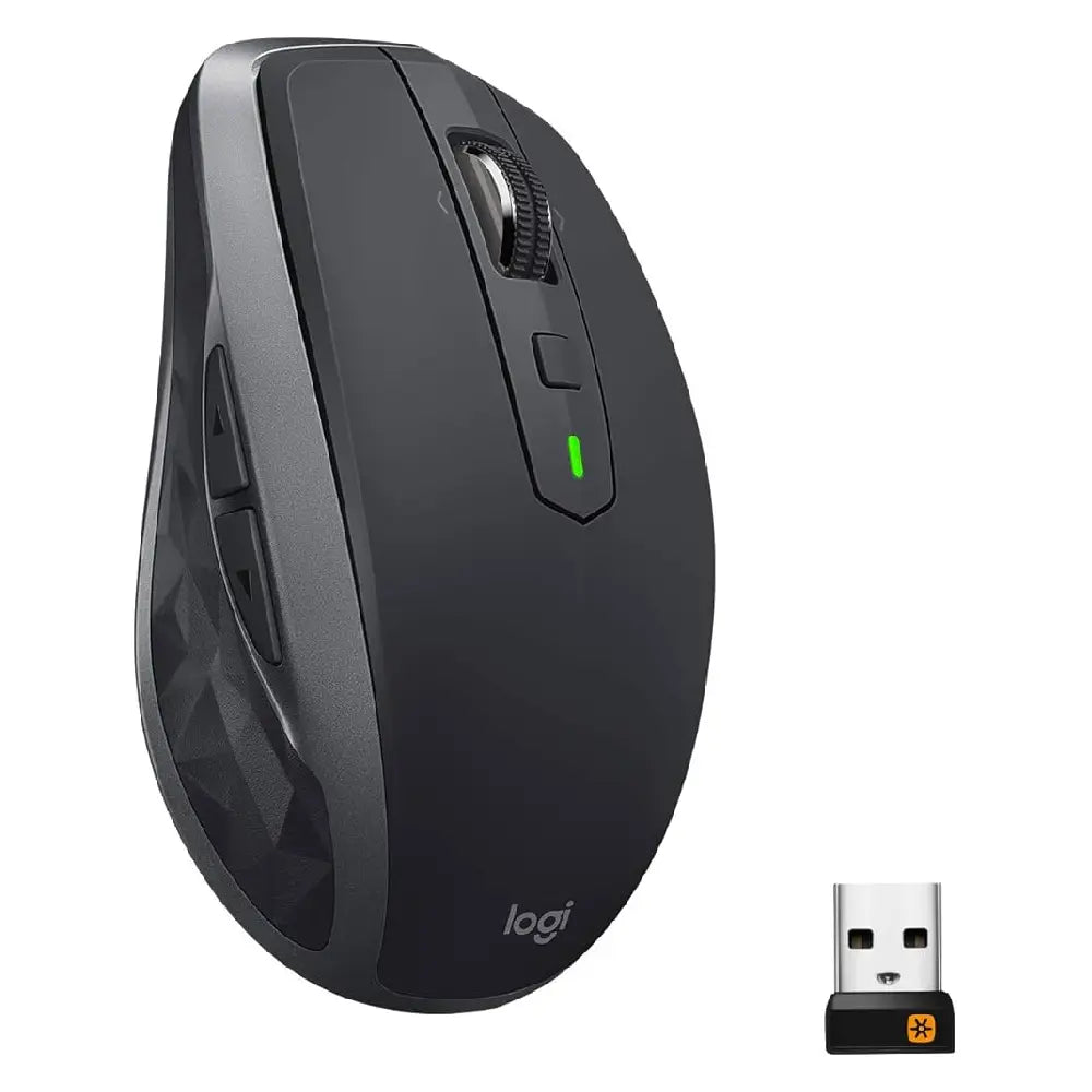 Logitech - MX Anywhere 2S Wireless Laser Mouse - Black 910-005748 thumbnail