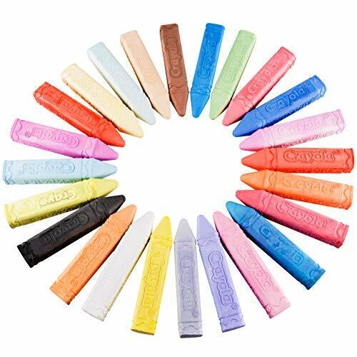 Crayola Chalk Washable Anti-Roll 24-Piece 51-2024 | EAN: 071662612245 thumbnail