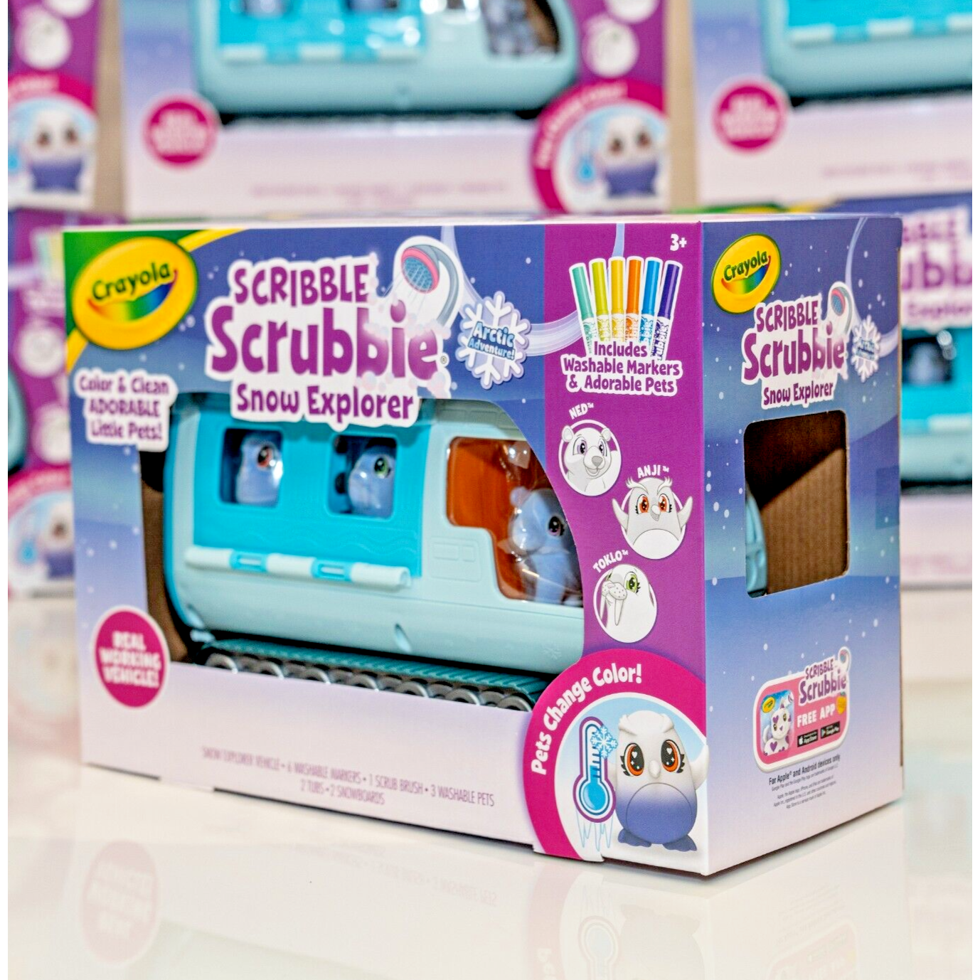 Crayola Scribble Scrubbie Pets Arctic Snow Explorer 74-7479 thumbnail