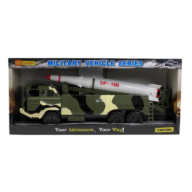 Army Truck Big Daddy Military Missile Transport BD-6283A thumbnail
