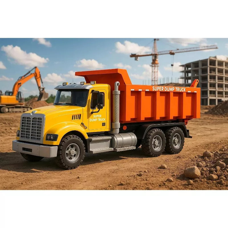 Big Daddy Super Dump Truck 18 Inch Construction Vehicle thumbnail