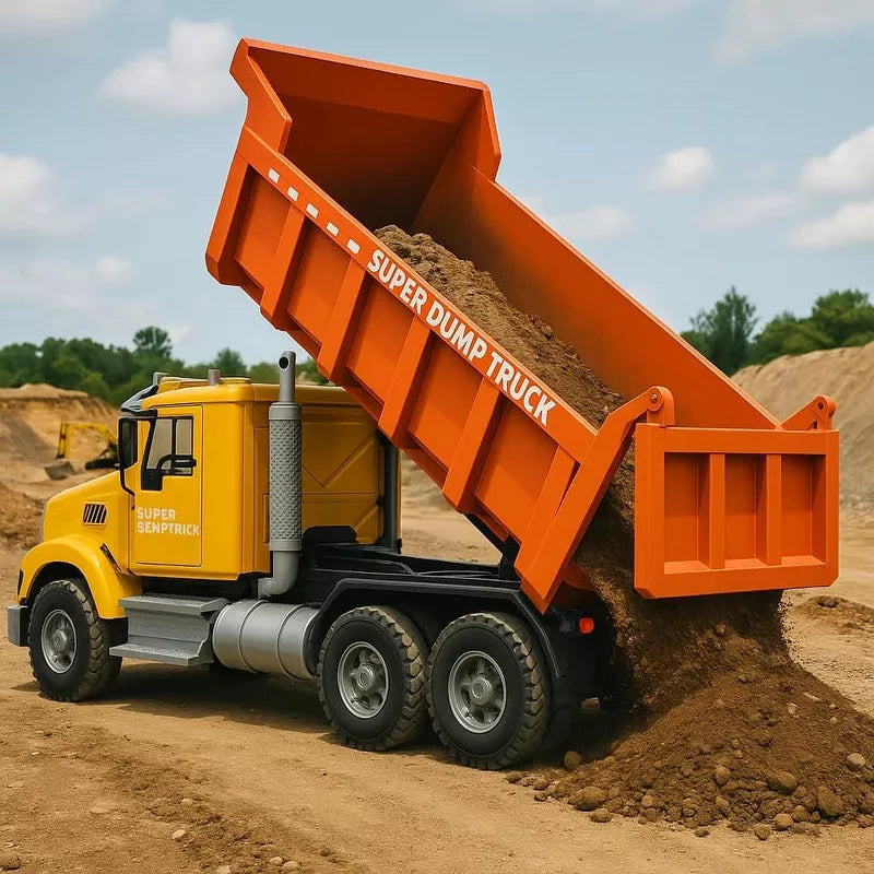 Big Daddy Super Dump Truck 18 Inch Construction Vehicle thumbnail