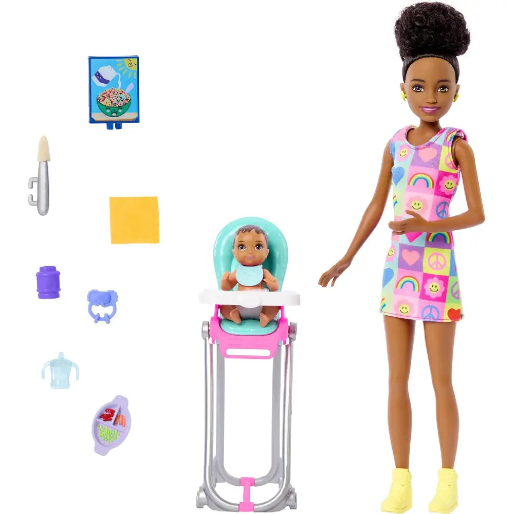 BOX DAMAGED Barbie Skipper Doll & Playset with Accessories HTK34-BB thumbnail