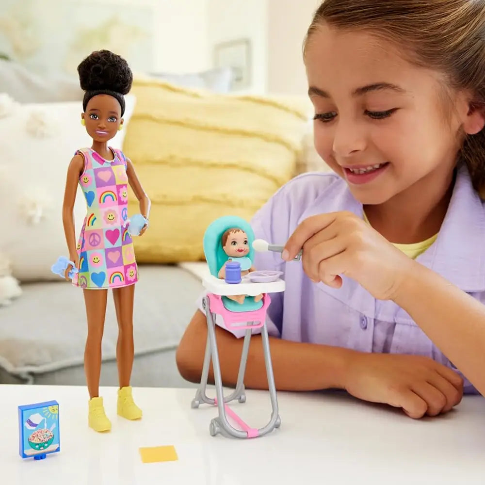 BOX DAMAGED Barbie Skipper Doll & Playset with Accessories HTK34-BB thumbnail