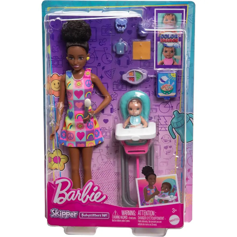 BOX DAMAGED Barbie Skipper Doll & Playset with Accessories HTK34-BB thumbnail