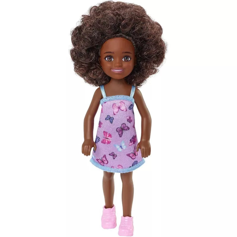 Barbie Chelsea Doll, Small Doll with Dark Brown Curly Hair thumbnail