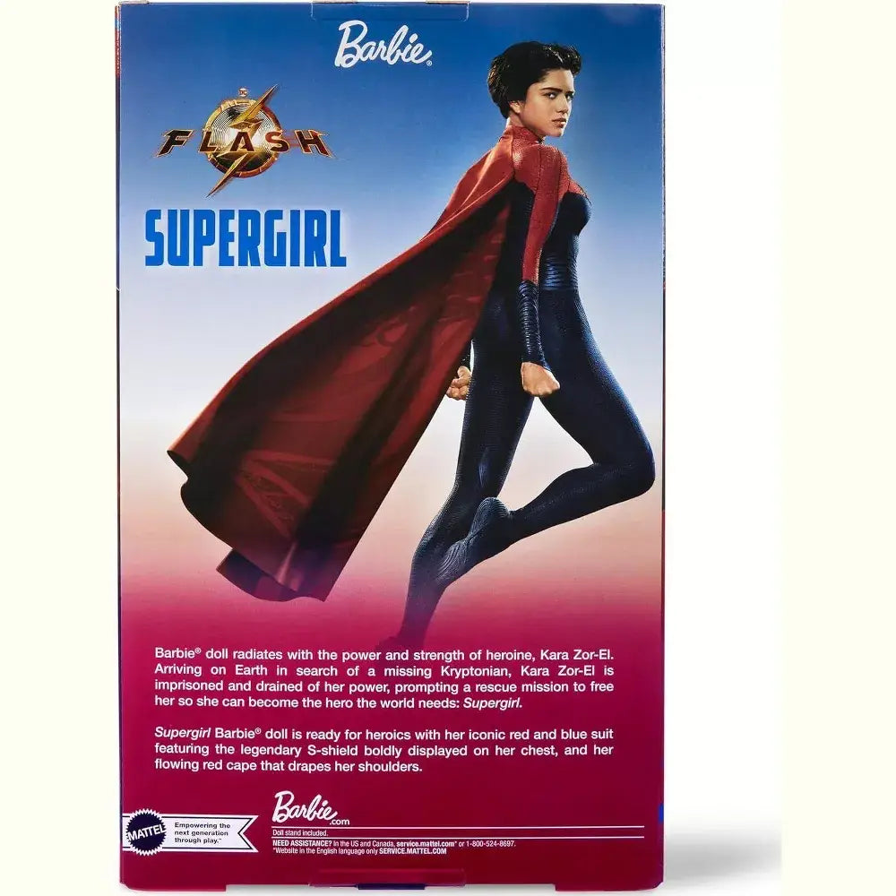 Barbie Supergirl Collectible Doll from The Flash Movie HKG13 thumbnail