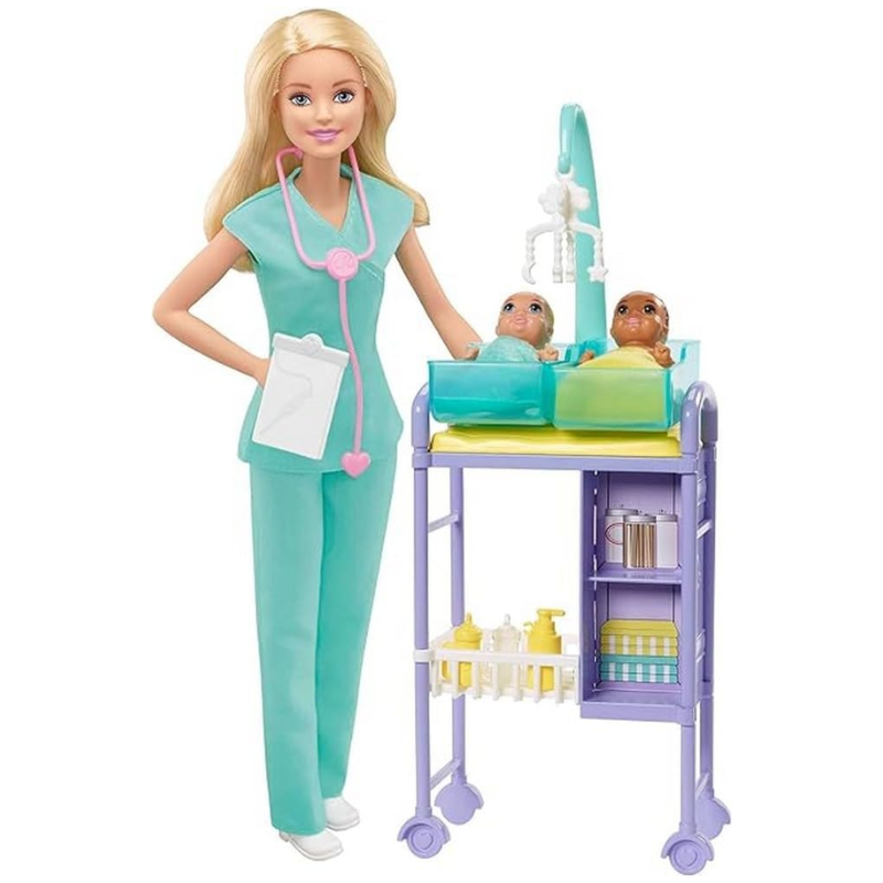 Barbie Careers Baby Doctor Playset DVG10 thumbnail