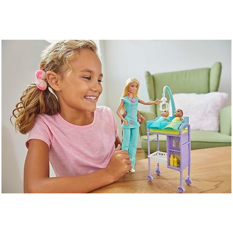 Barbie Careers Baby Doctor Playset DVG10 thumbnail