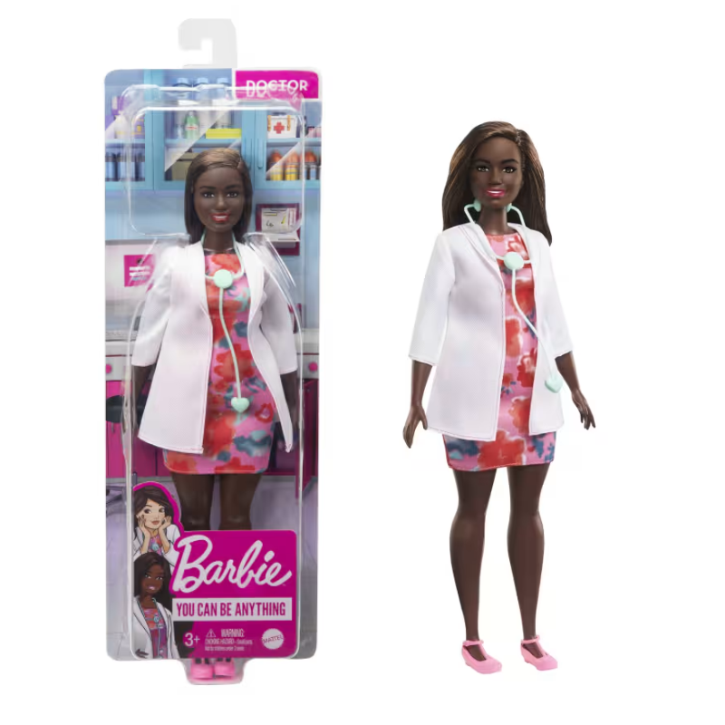 Barbie Careers Fashion Doll & Accessory, Doctor GYT29 thumbnail