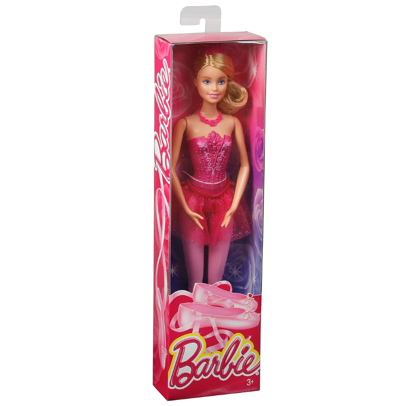 Barbie Fairytale Ballerina Doll Pink DHM42 thumbnail
