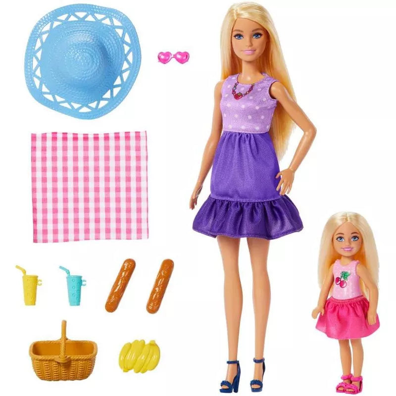 Barbie Family & Friends Dolls & Accessories Playset, Picnic-Themed Playset thumbnail