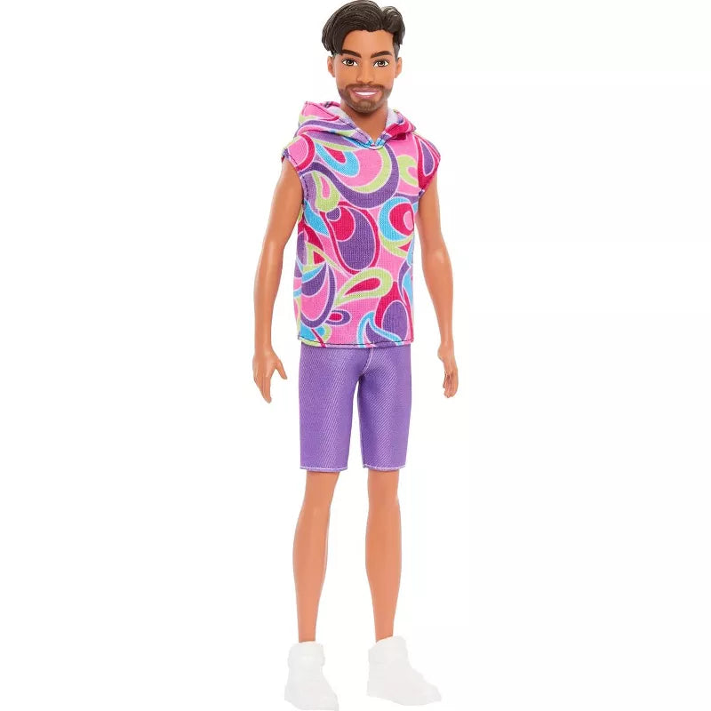 Barbie Fashionistas Ken Doll #227, With Totally Hair, 65th Anniversary