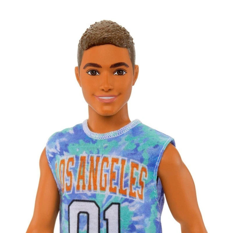 Barbie Fashionistas Ken Doll #212 with Prosthetic Leg – Inclusive Fashion Doll with Trendy Outfit & Sneakers thumbnail
