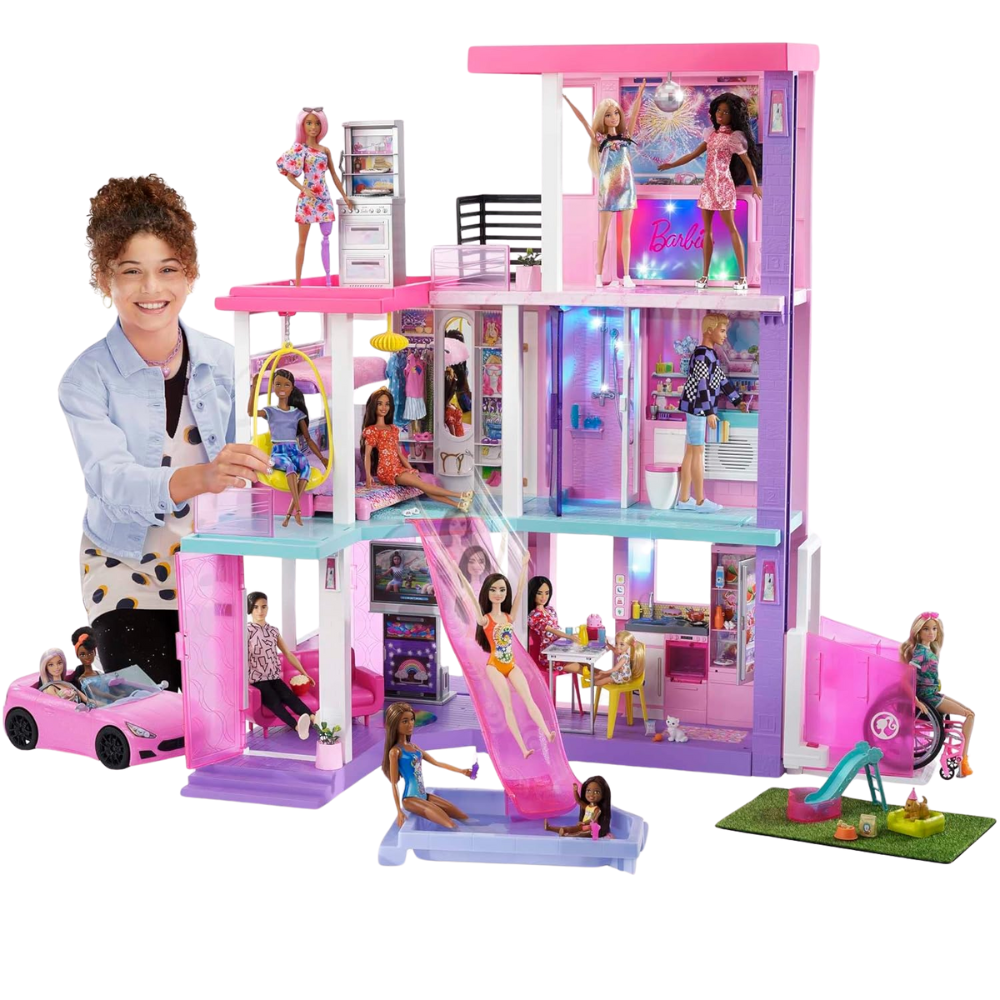 Barbie 60th Celebration Dream House Playset HCD51 thumbnail
