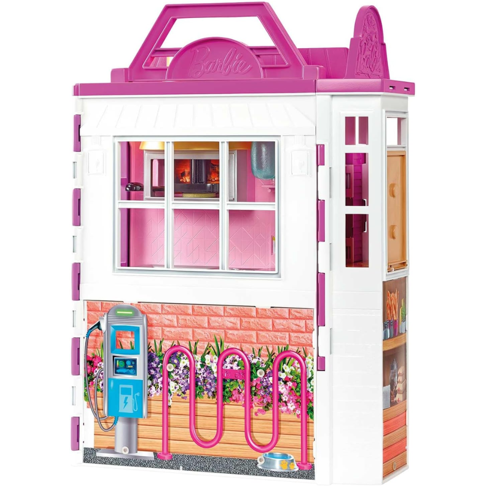 Barbie Cook and Grill Restaurant Playset HBB91 thumbnail