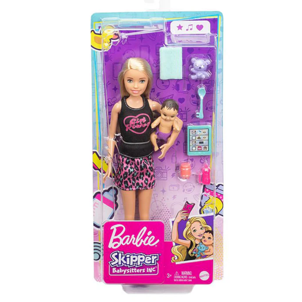 Barbie Skipper Babysitters Inc Doll & Accessories Set thumbnail