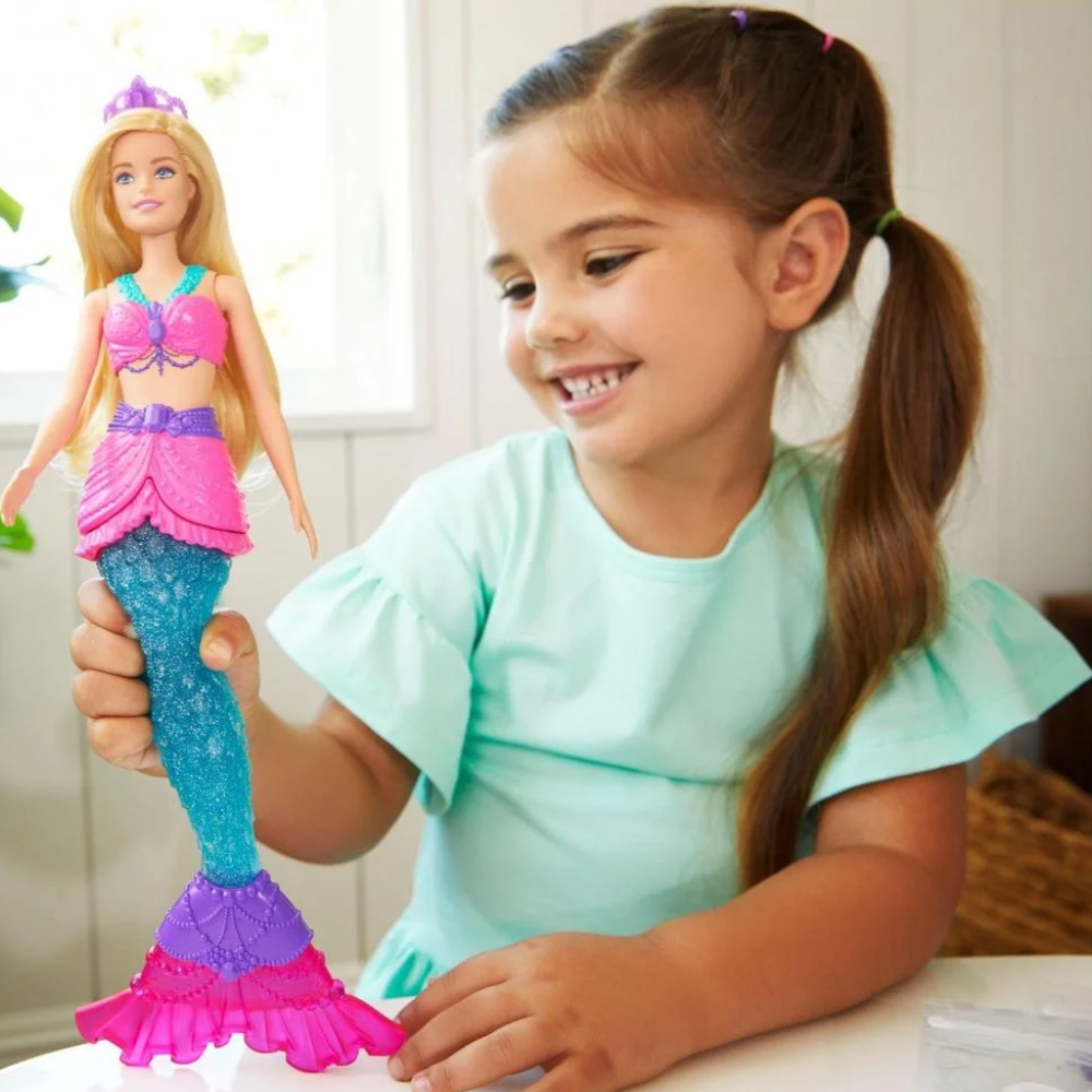 Barbie Dreamtopia Slime Mermaid Doll GKT75 thumbnail