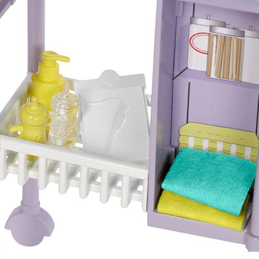 Barbie Baby Doctor Playset with Brunette Doll, 2 Infant Dolls, Exam Table and Accessories Step into the world of healthcare with Barbie medical dolls and playsets GKH24 thumbnail