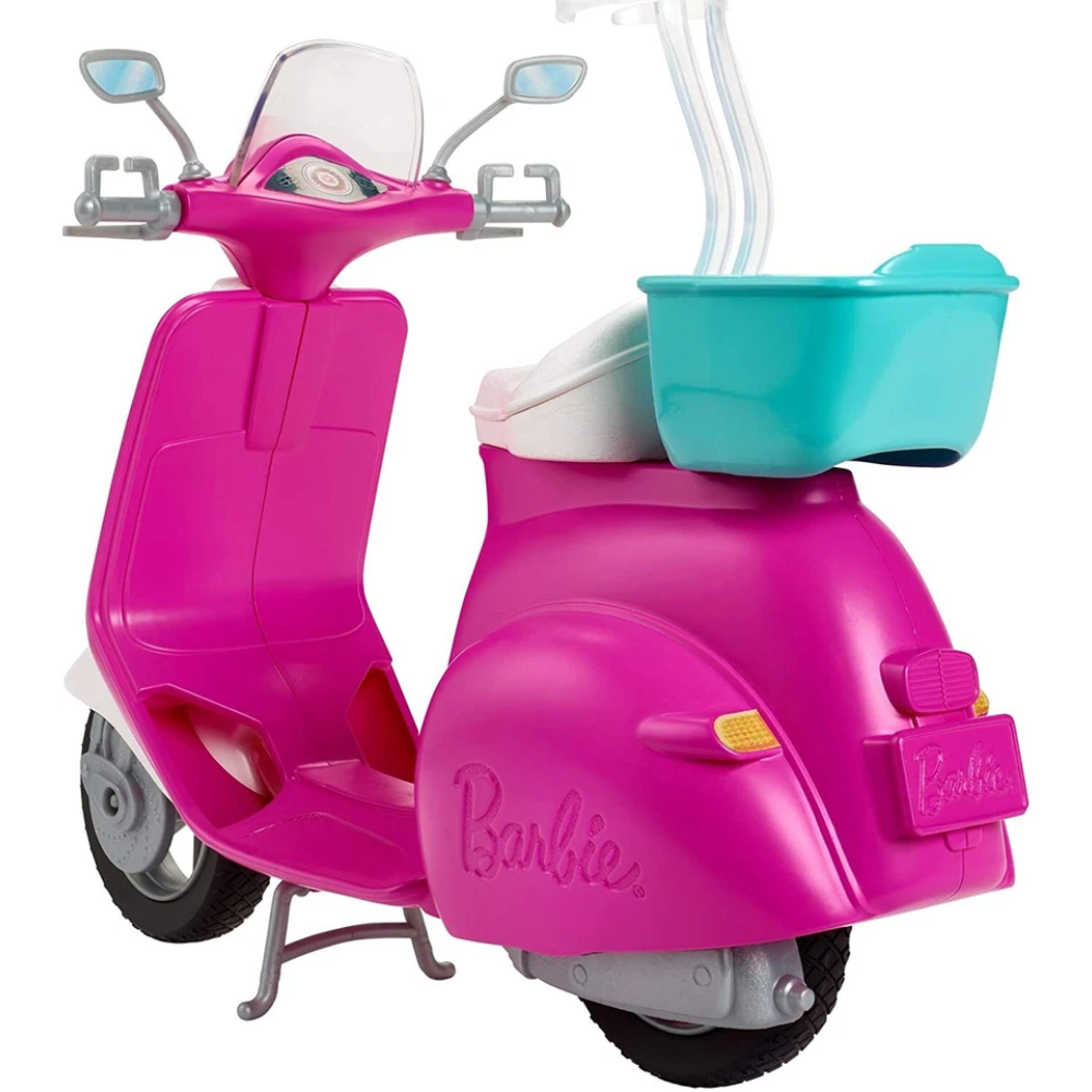 Barbie Doll & Scooter Playset GBK85 thumbnail