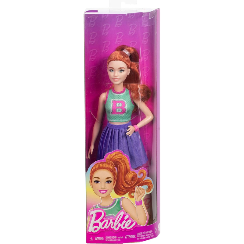 Barbie Fashionistas Doll #232 with Red Hair HYT90 thumbnail