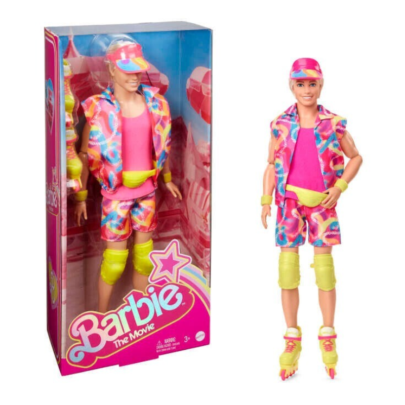 Barbie Ken Doll in Inline Skating Outfit The Movie Exclusive HRF28 thumbnail