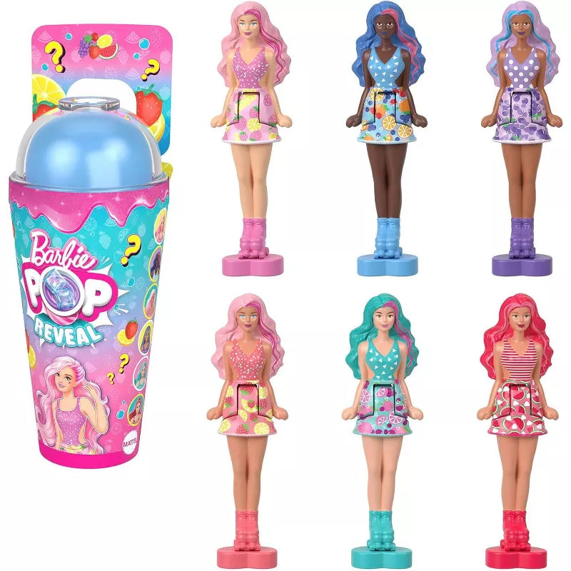 Barbie Mini BarbieLand Pop Reveal Dolls, 1.5-inch Doll with Surprise Sensory Reveal (Styles May Vary) thumbnail