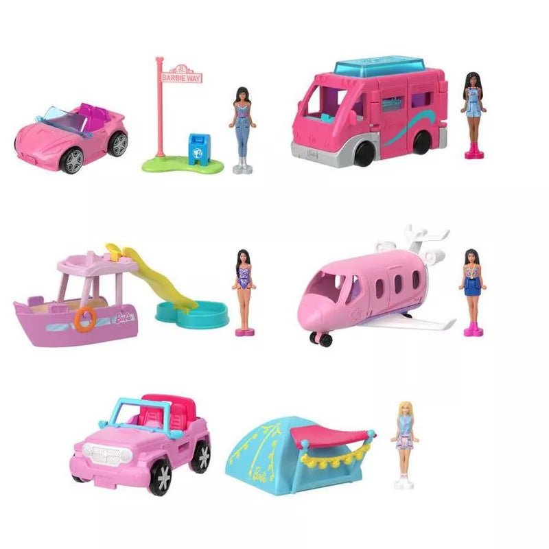 Barbie Mini Barbie Land Collectible Playsets With 1.5-Inch Doll And Interactive Play Areas thumbnail