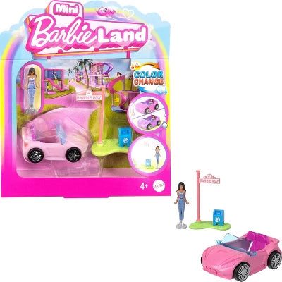 Barbie Mini Barbie Land Collectible Playsets With 1.5-Inch Doll And Interactive Play Areas thumbnail