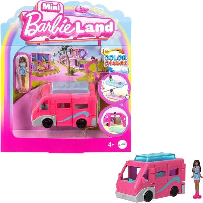Barbie Mini Barbie Land Collectible Playsets With 1.5-Inch Doll And Interactive Play Areas thumbnail