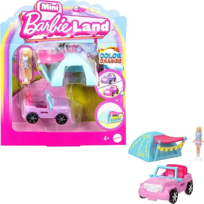 Barbie Mini Barbie Land Collectible Playsets With 1.5-Inch Doll And Interactive Play Areas thumbnail