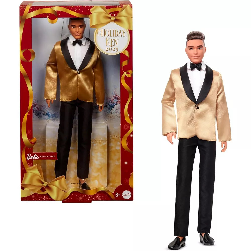 Barbie Signature Holiday Ken 2025 Collector Doll 2-Pack thumbnail