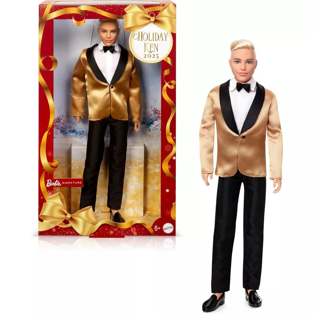 Barbie Signature Holiday Ken 2025 Collector Doll 2-Pack thumbnail