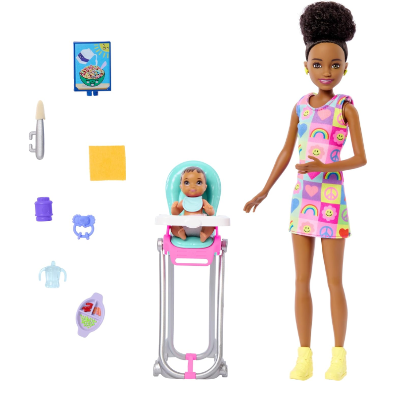 Barbie Skipper Doll & Playset with Accessories HTK34 thumbnail