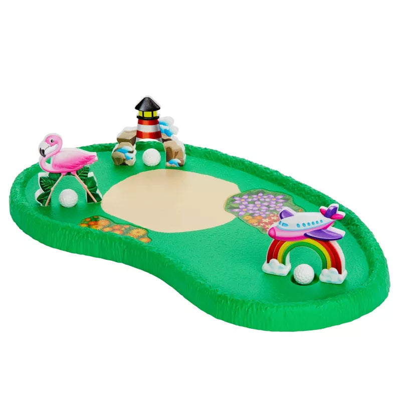 Barbie World Mini Golf Toy Playset with 22 Pieces Including Clubs, Balls, Visor, Shoes, & More thumbnail
