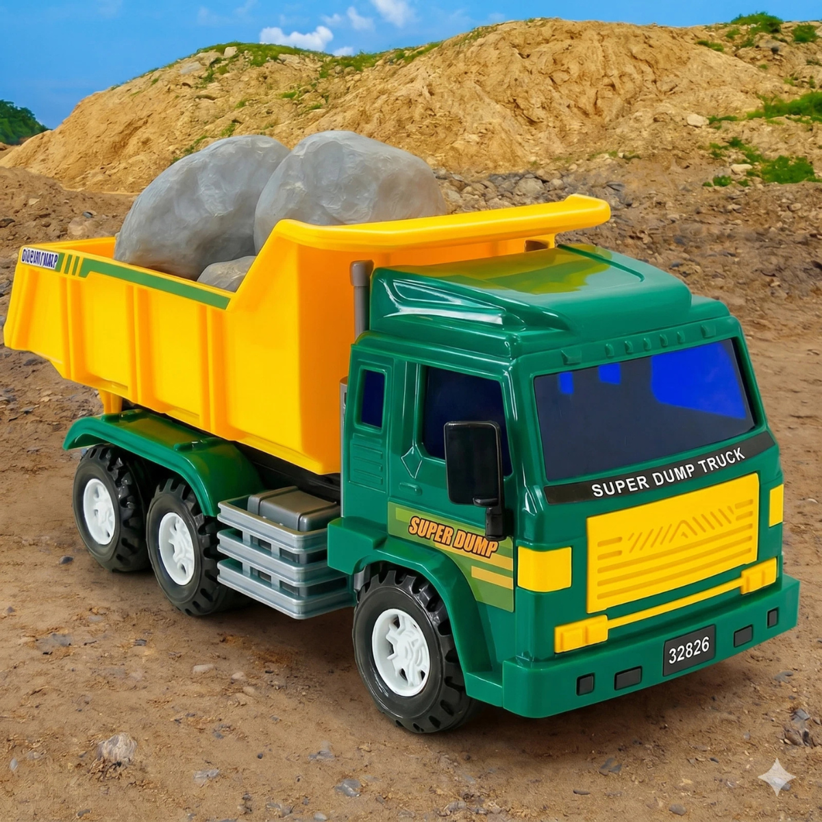 Big-Daddy Construction Dump Truck Toy for Kids thumbnail
