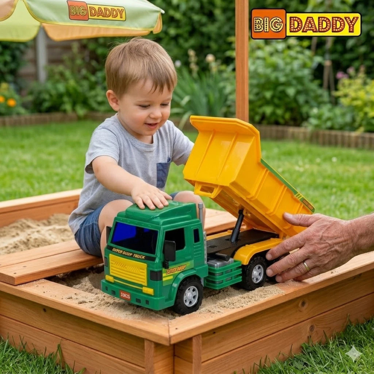 Big-Daddy Construction Dump Truck Toy for Kids thumbnail
